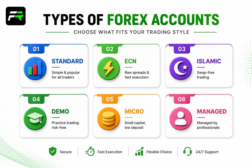 Types of Forex Accounts