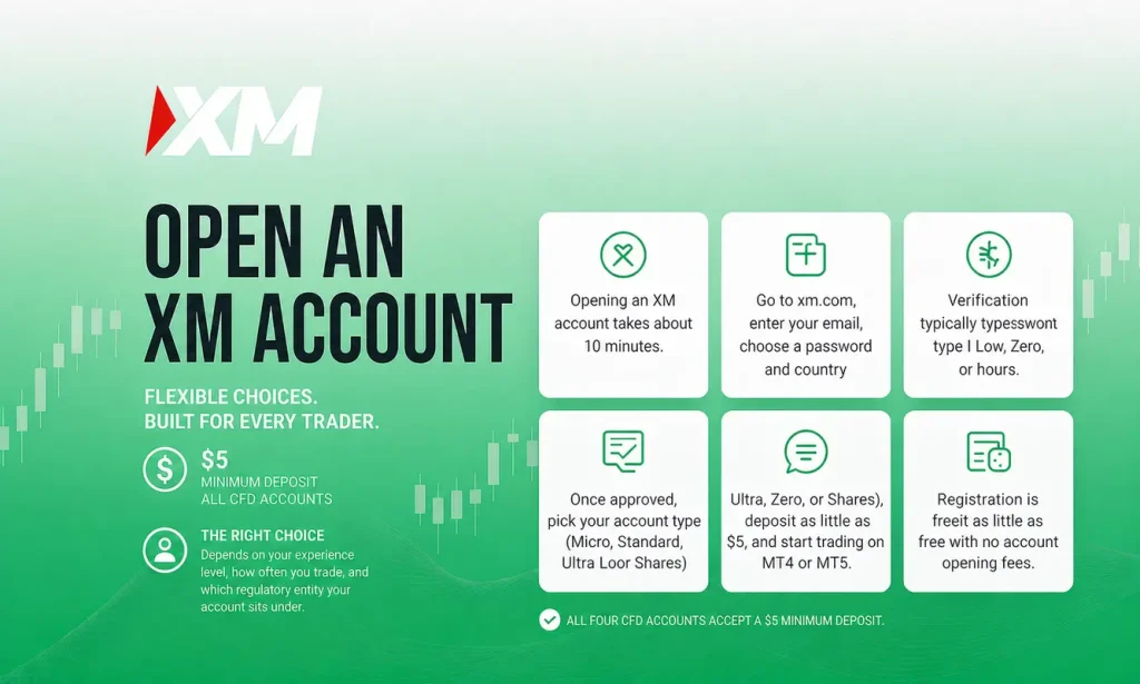 How to Open an XM Account