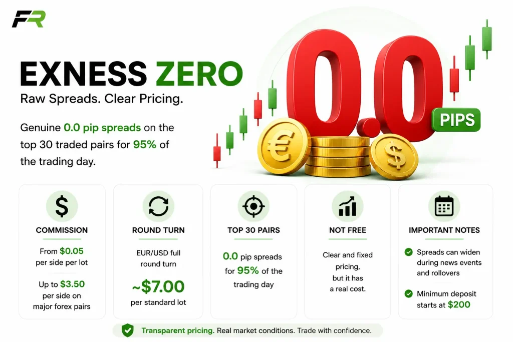 Exness Zero Spread Account